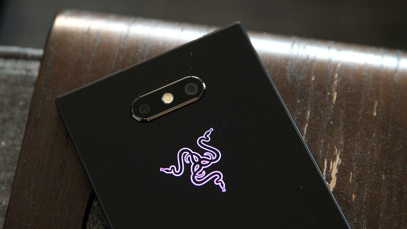 The added distance between the Razer Phone’s two rear cameras makes portrait mode function better.